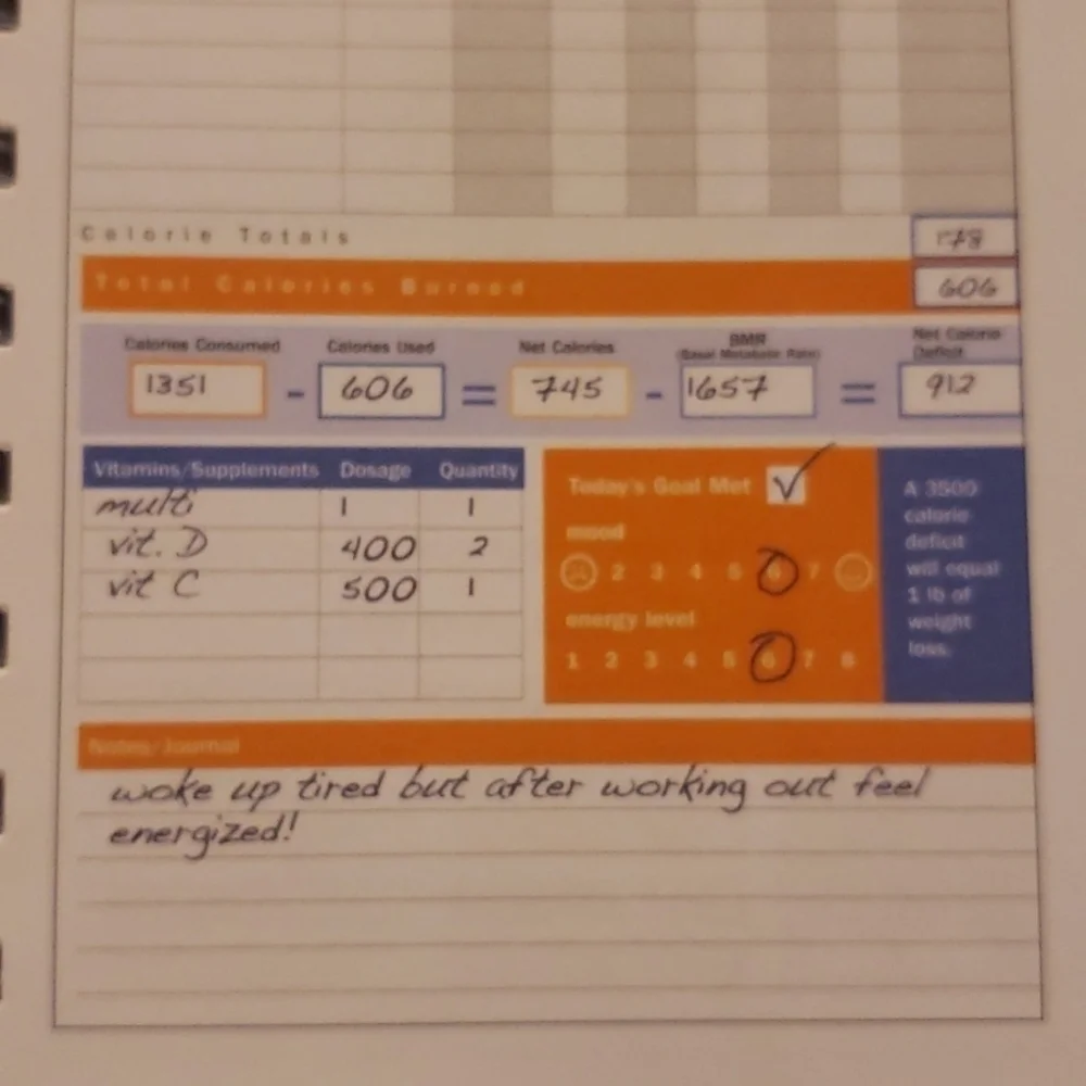 𝅺diet & fitness journal